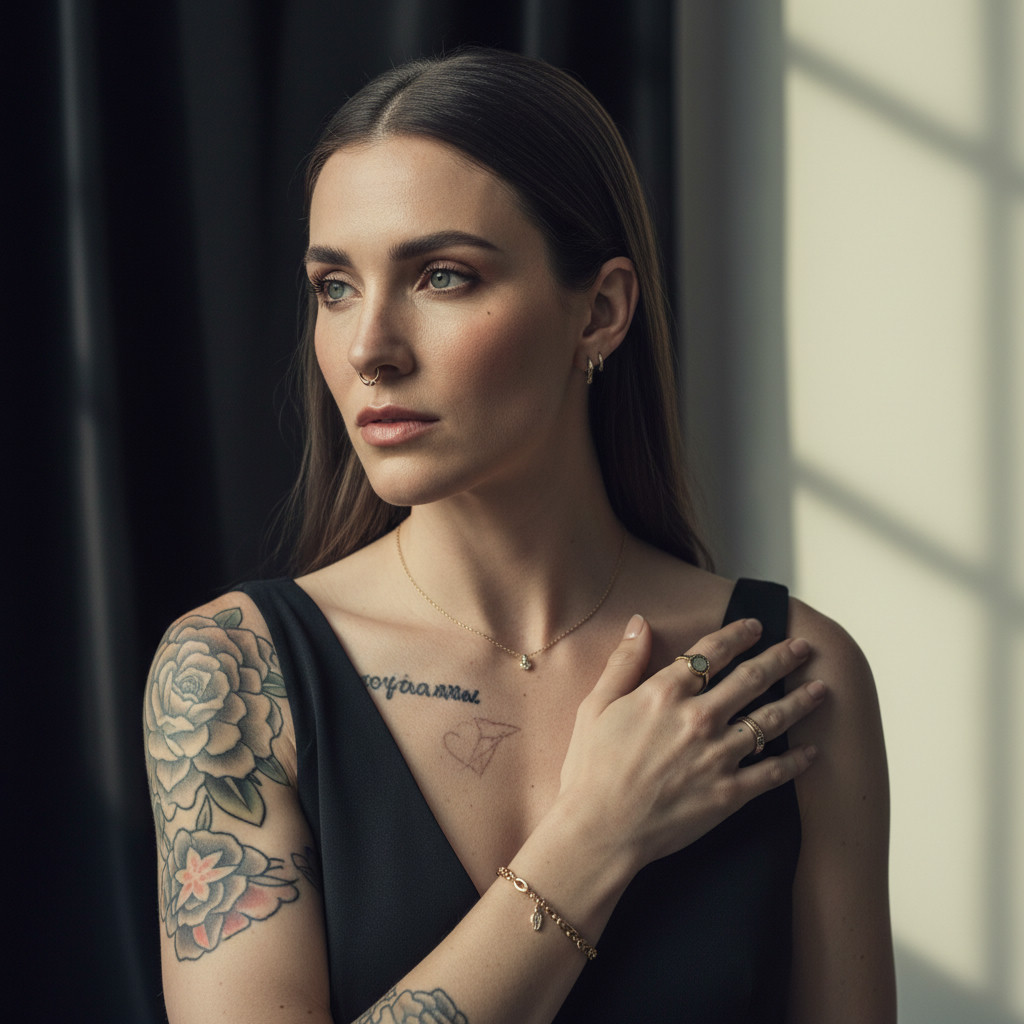 Timeless close-up portrait — high-end commercial portrait