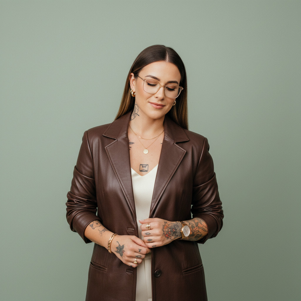 Modern luxury full-body — fine art studio photography