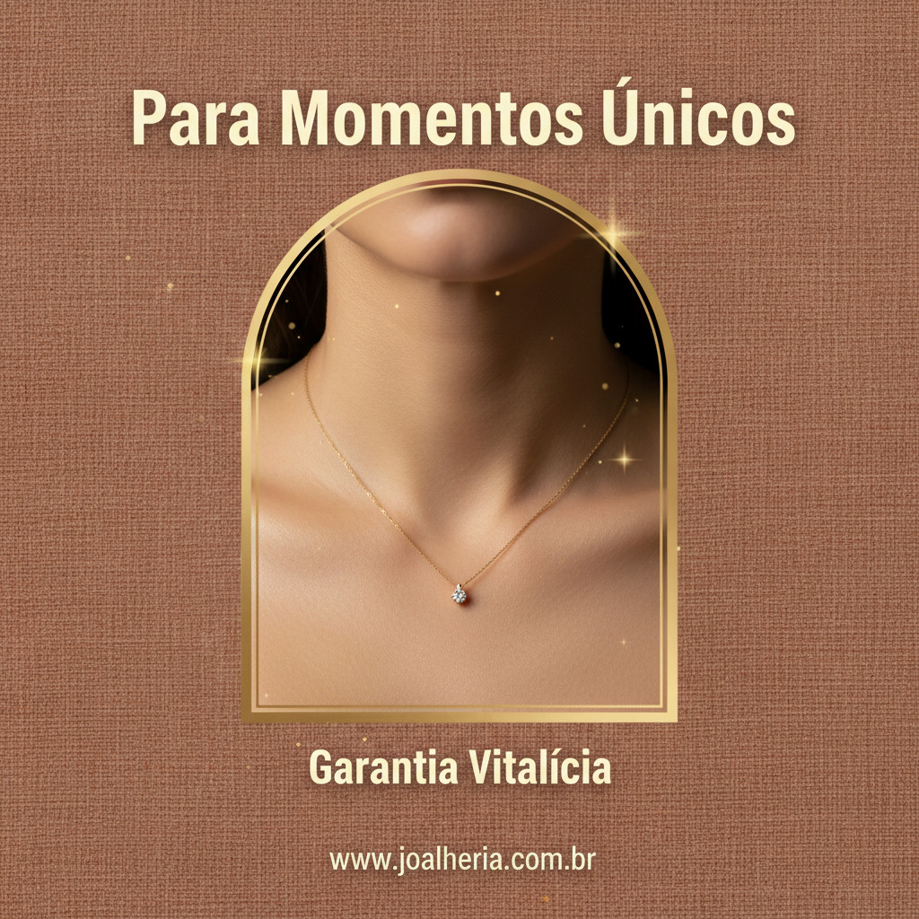 Premium discreto story vertical — Joalheria