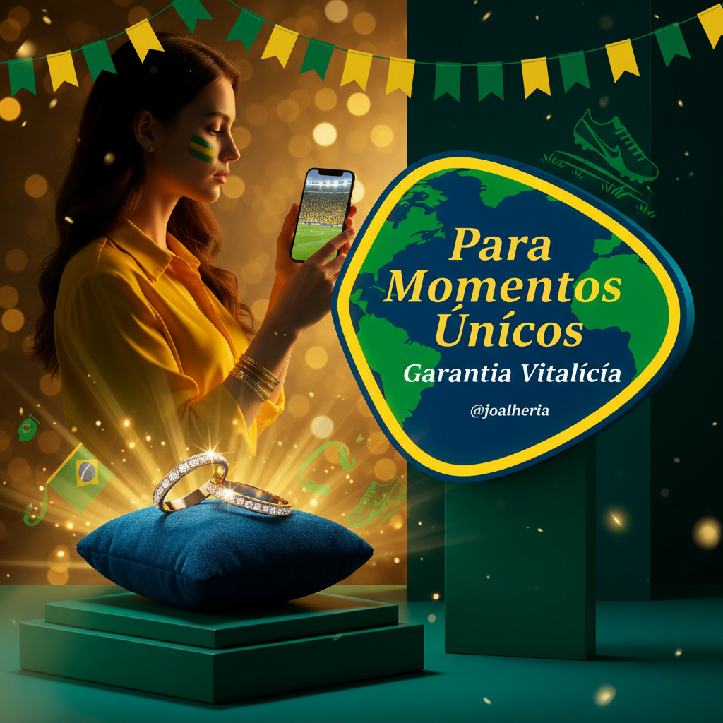 [Copa do Mundo] Sofisticado post de — Joalheria