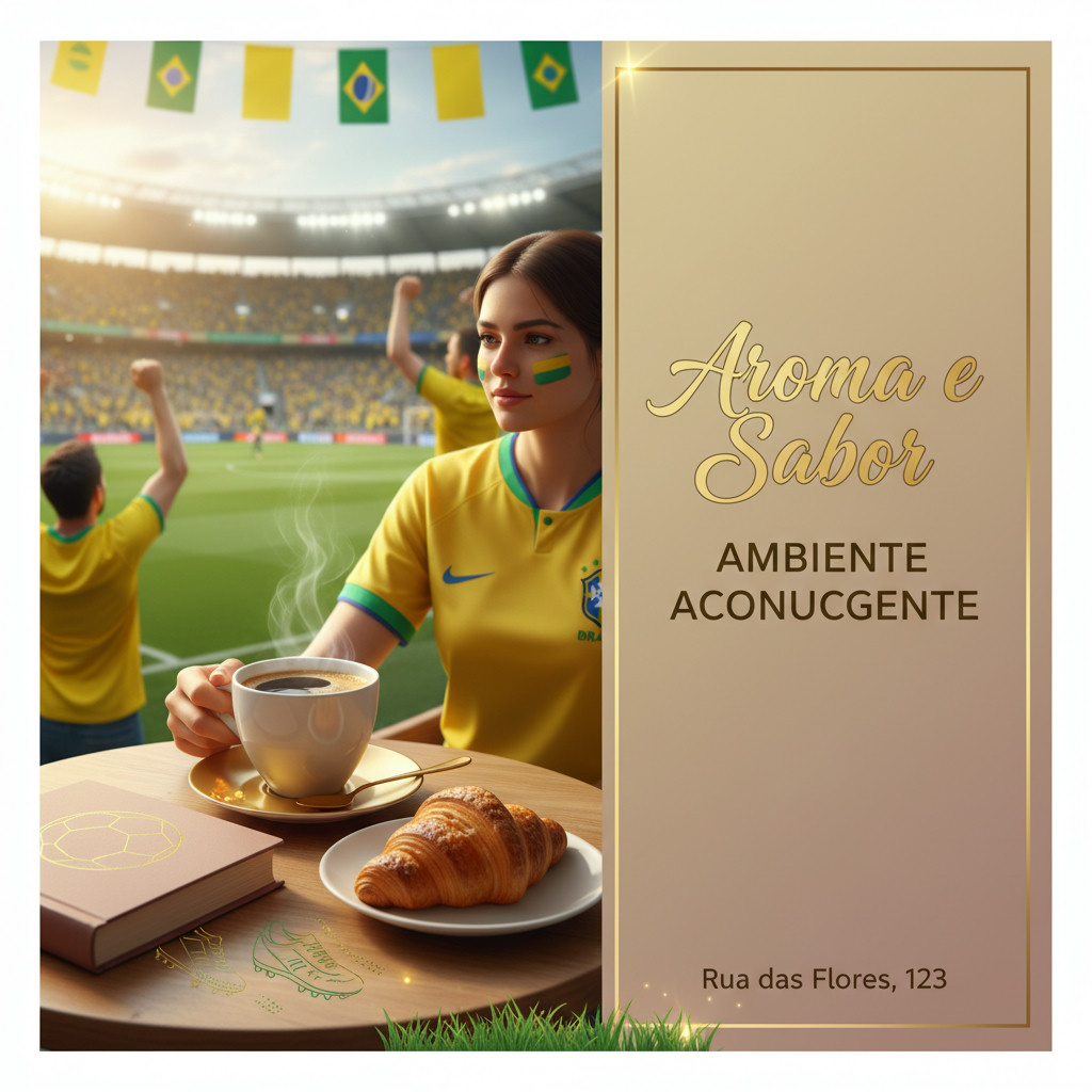[Copa do Mundo] Profissional post de — Café Gourmet