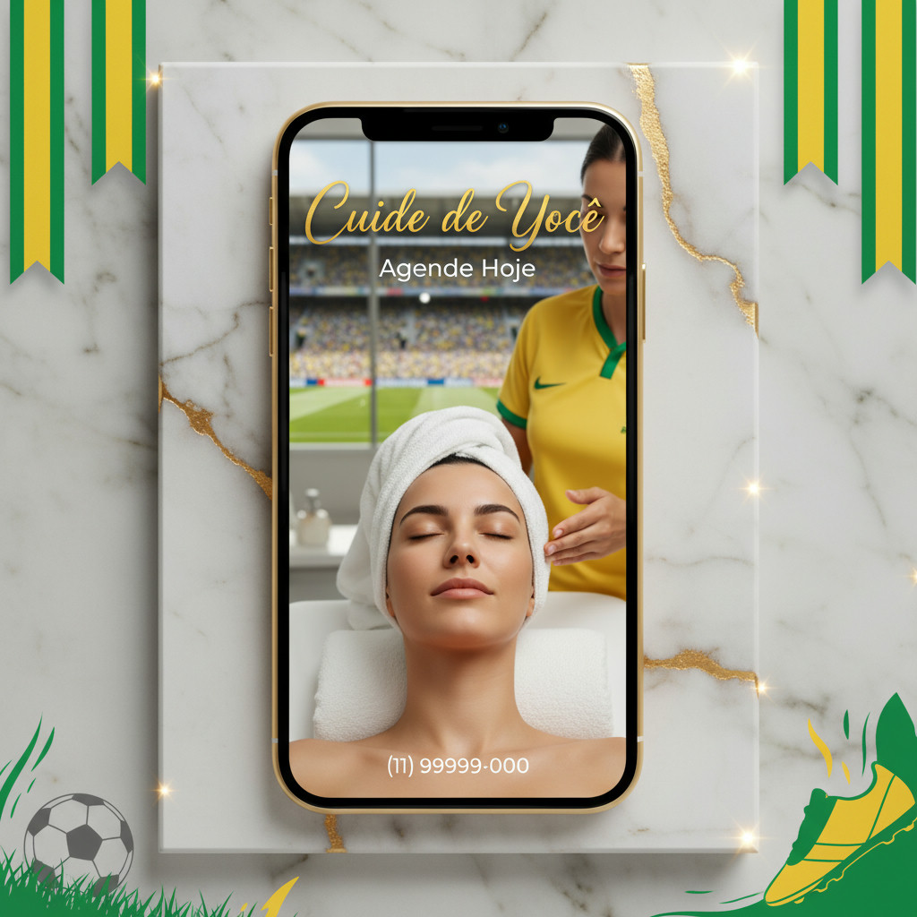 [Copa do Mundo] Luxuoso post de — Estética Facial