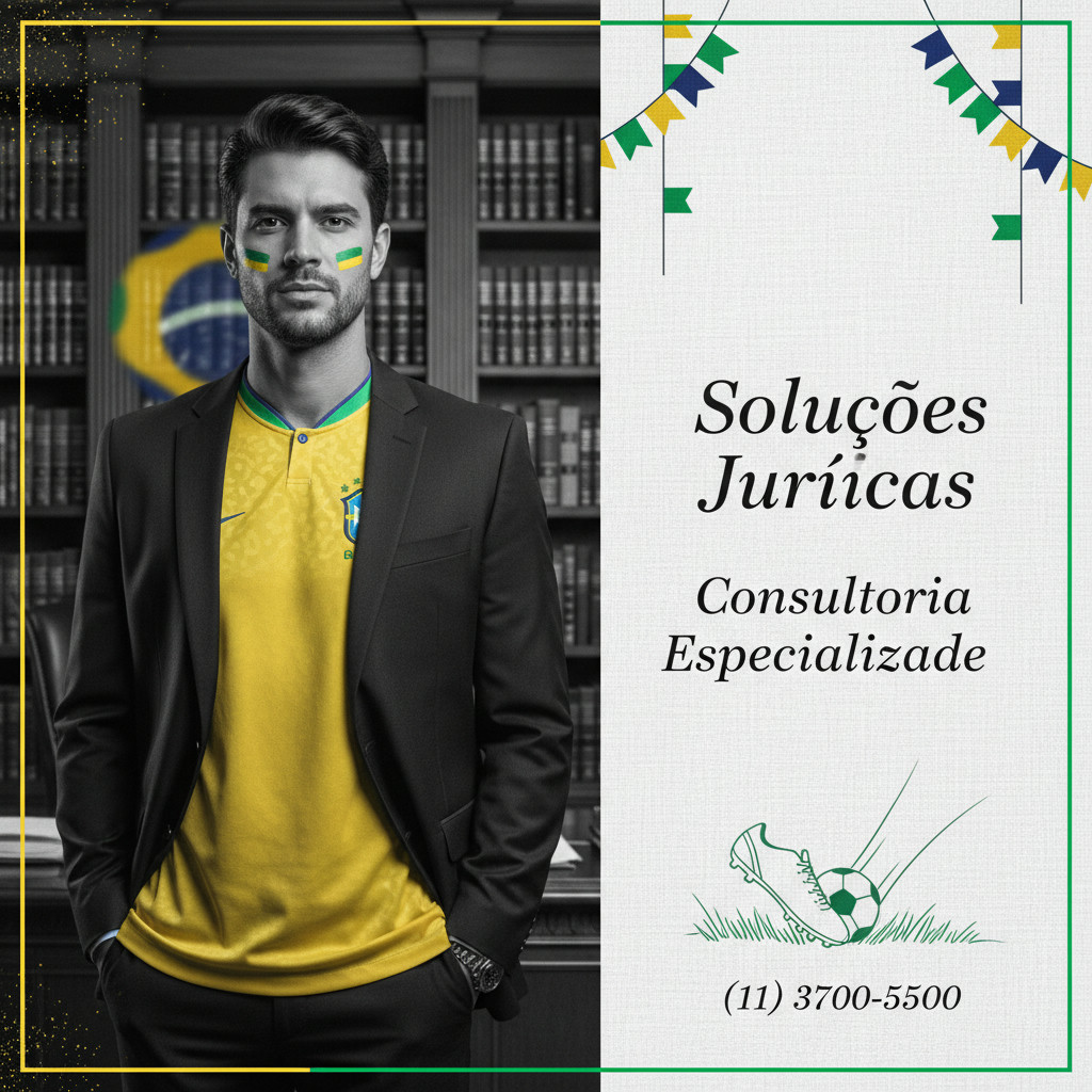 [Copa do Mundo] Energético clean post quadrado — Advocacia