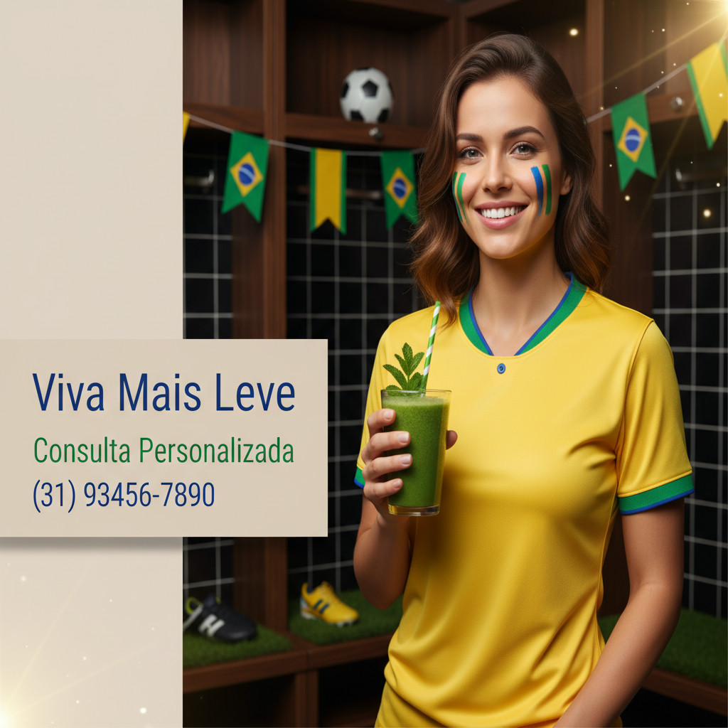 [Copa do Mundo] Fresco e clean post de — Nutrição