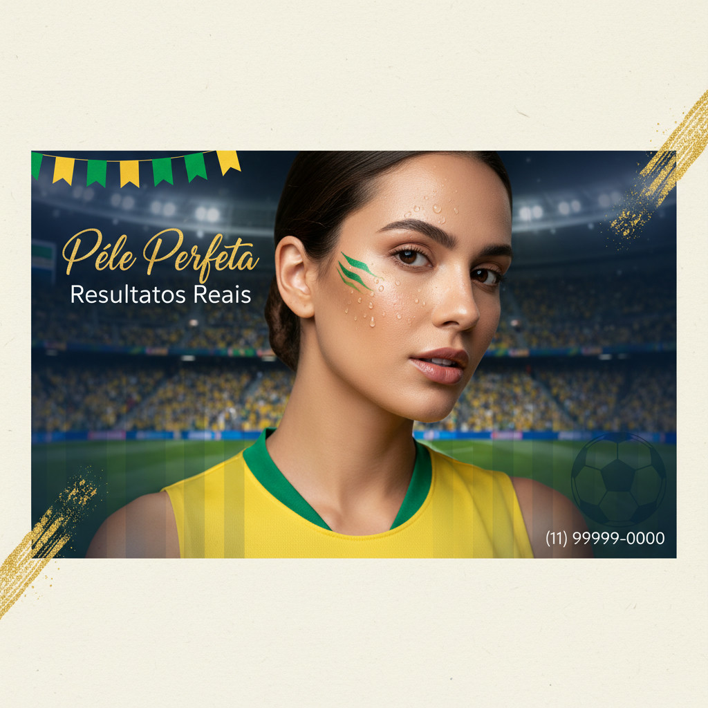 [Copa do Mundo] Profissional post de — Estética Facial
