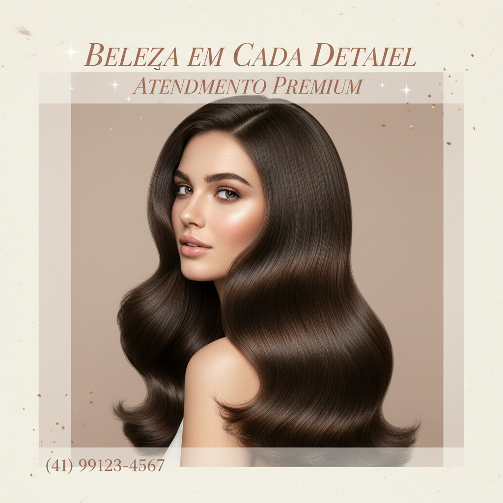 Premium discreto post de — Salão de Beleza
