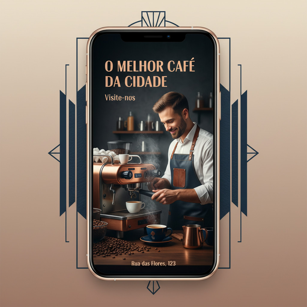 [Dia dos Pais] Luxuoso post motivacional — Café Gourmet