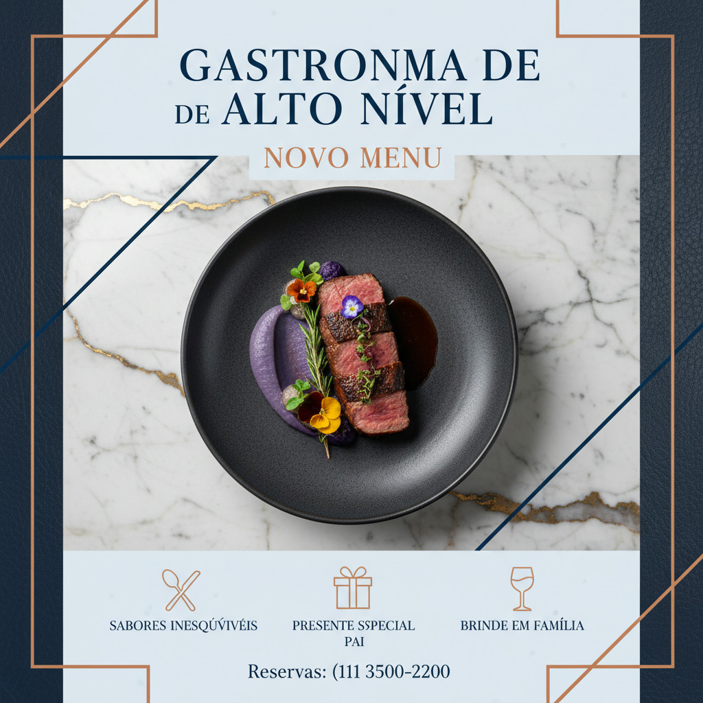 [Dia dos Pais] Romântico post de — Restaurante