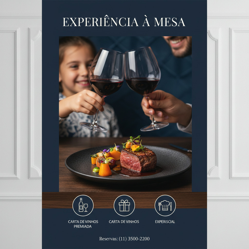 [Dia dos Pais] Sofisticado story vertical — Restaurante