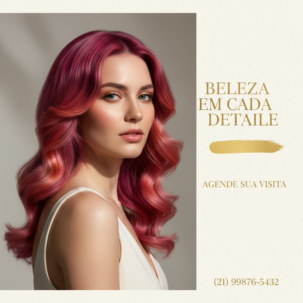 Premium discreto post de — Salão de Beleza