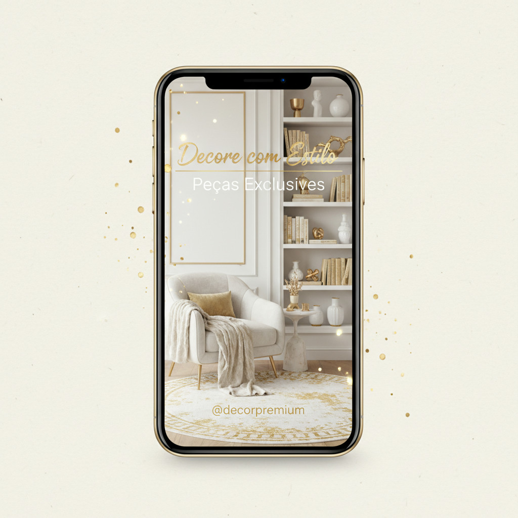 Luxuoso post motivacional — Decoração