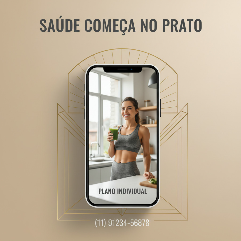 Premium discreto story vertical — Nutrição