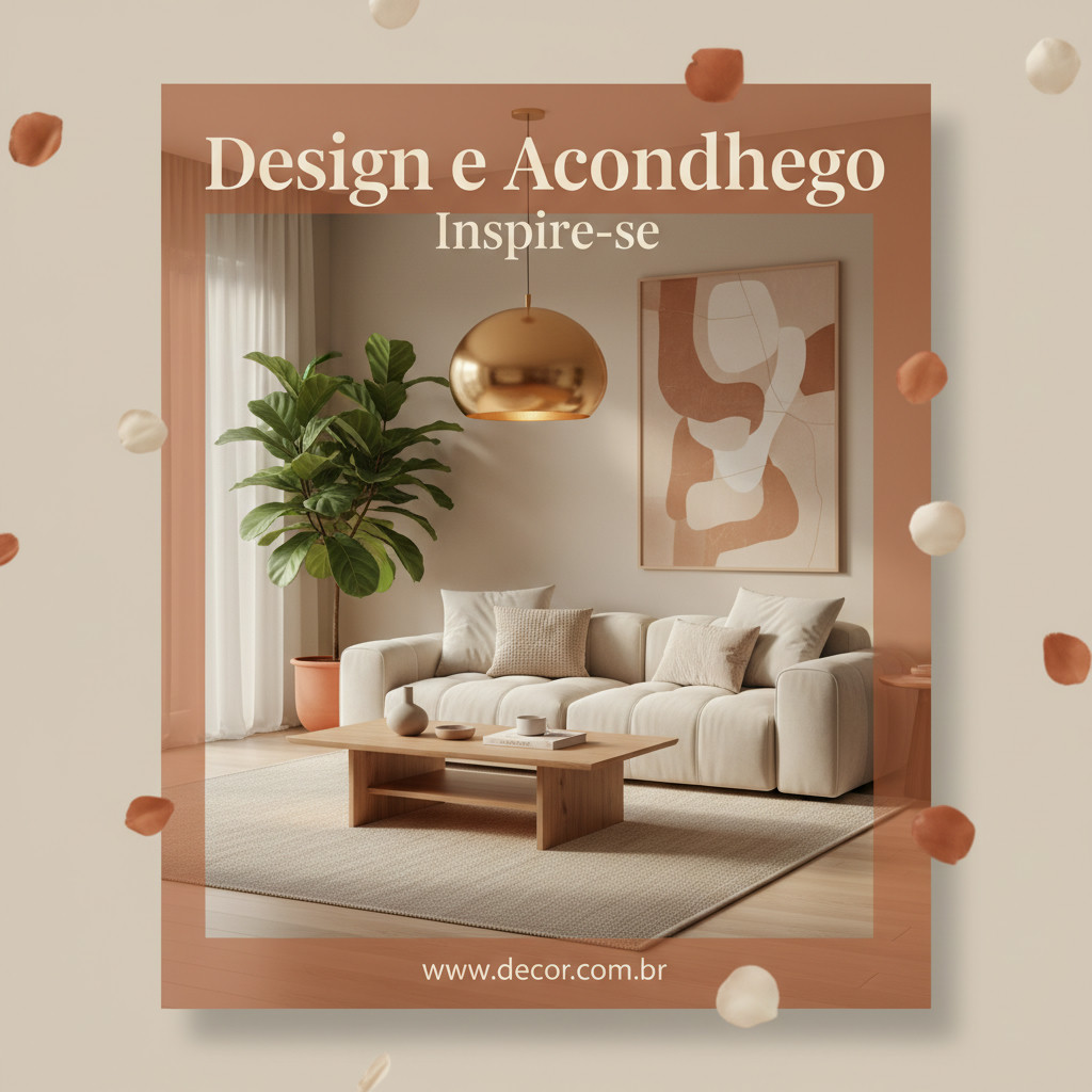 Sofisticado post institucional — Decoração